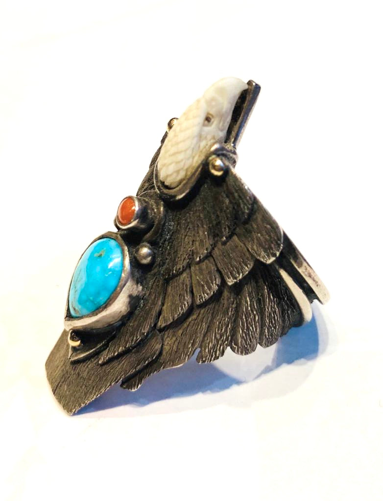 Navajo Eagle ring