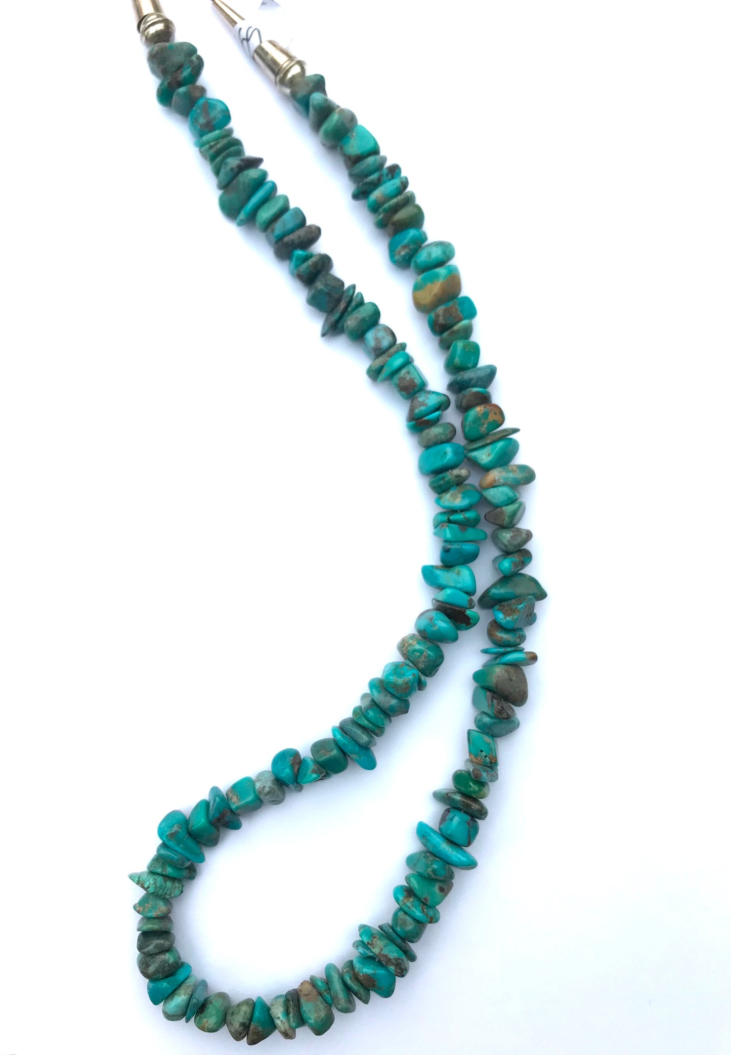 Turquoise natural shape Navajo necklace