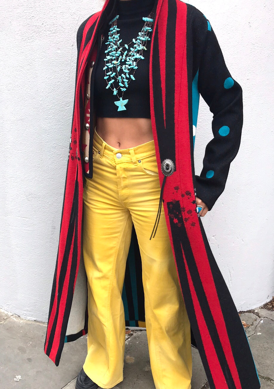 Star chaser coat hand made by Jessie western