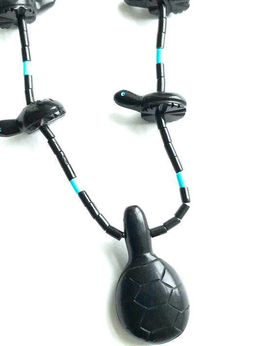 Turtle power animal necklace