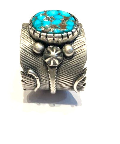 Navajo silver ring