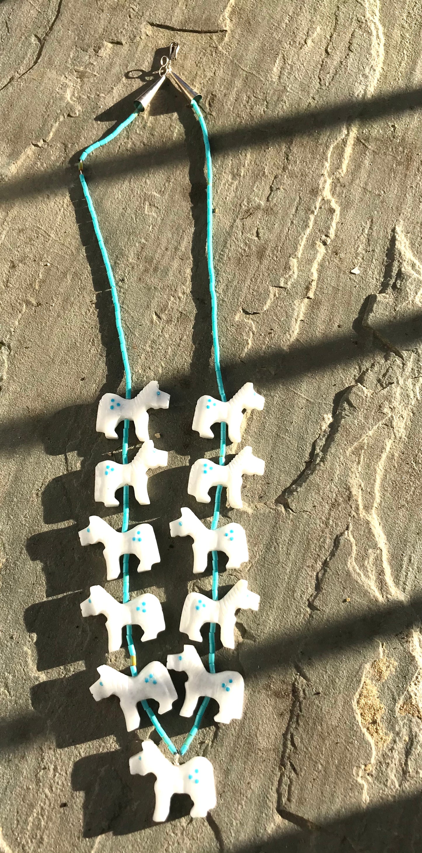 Horse power animal necklace