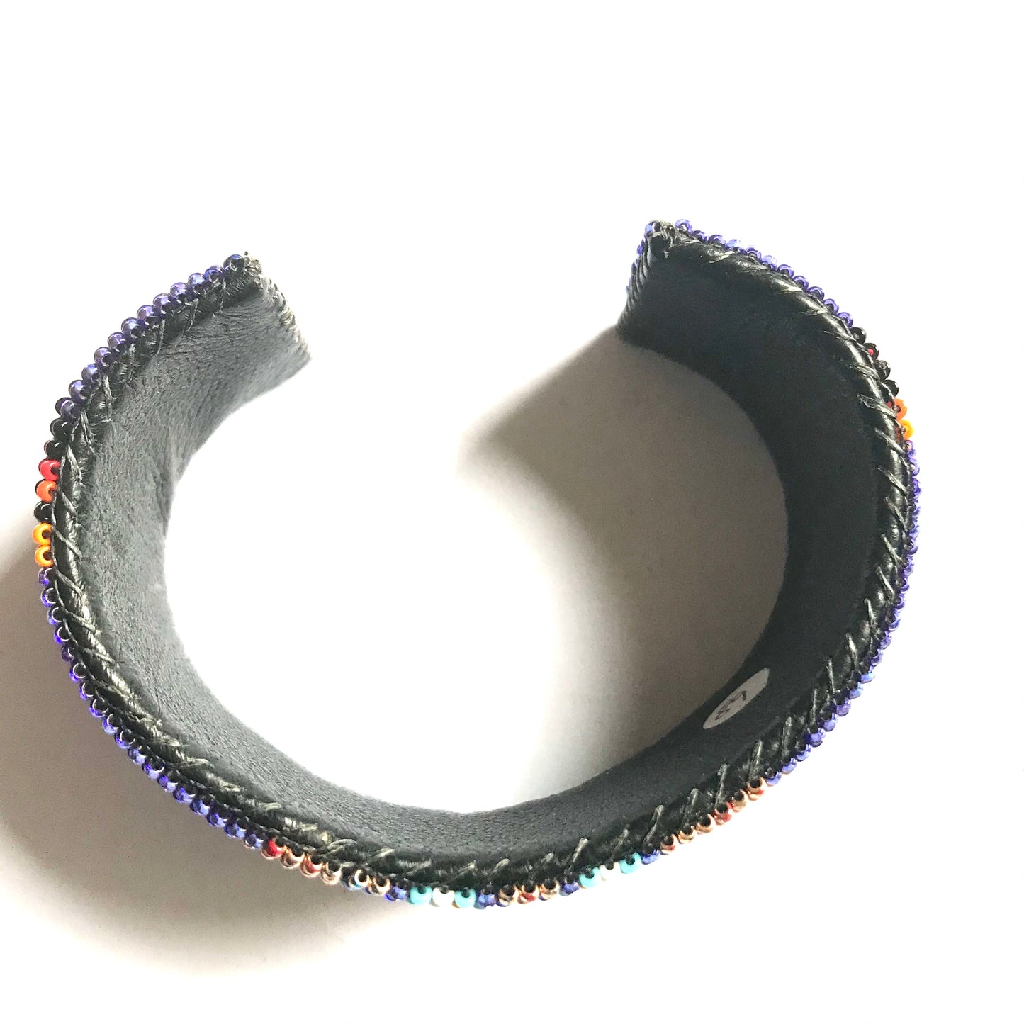 Large Blue Multi Beaded Bracelet