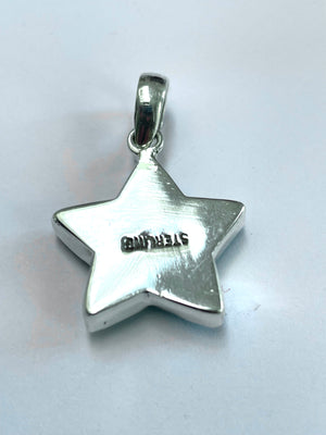Star pendent sterling silver
