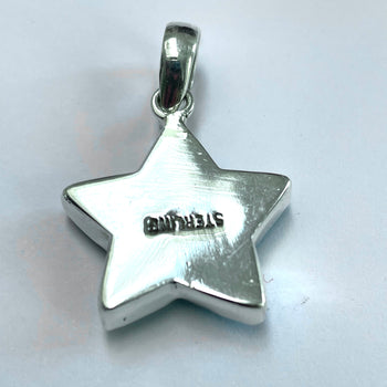 Star pendent sterling silver