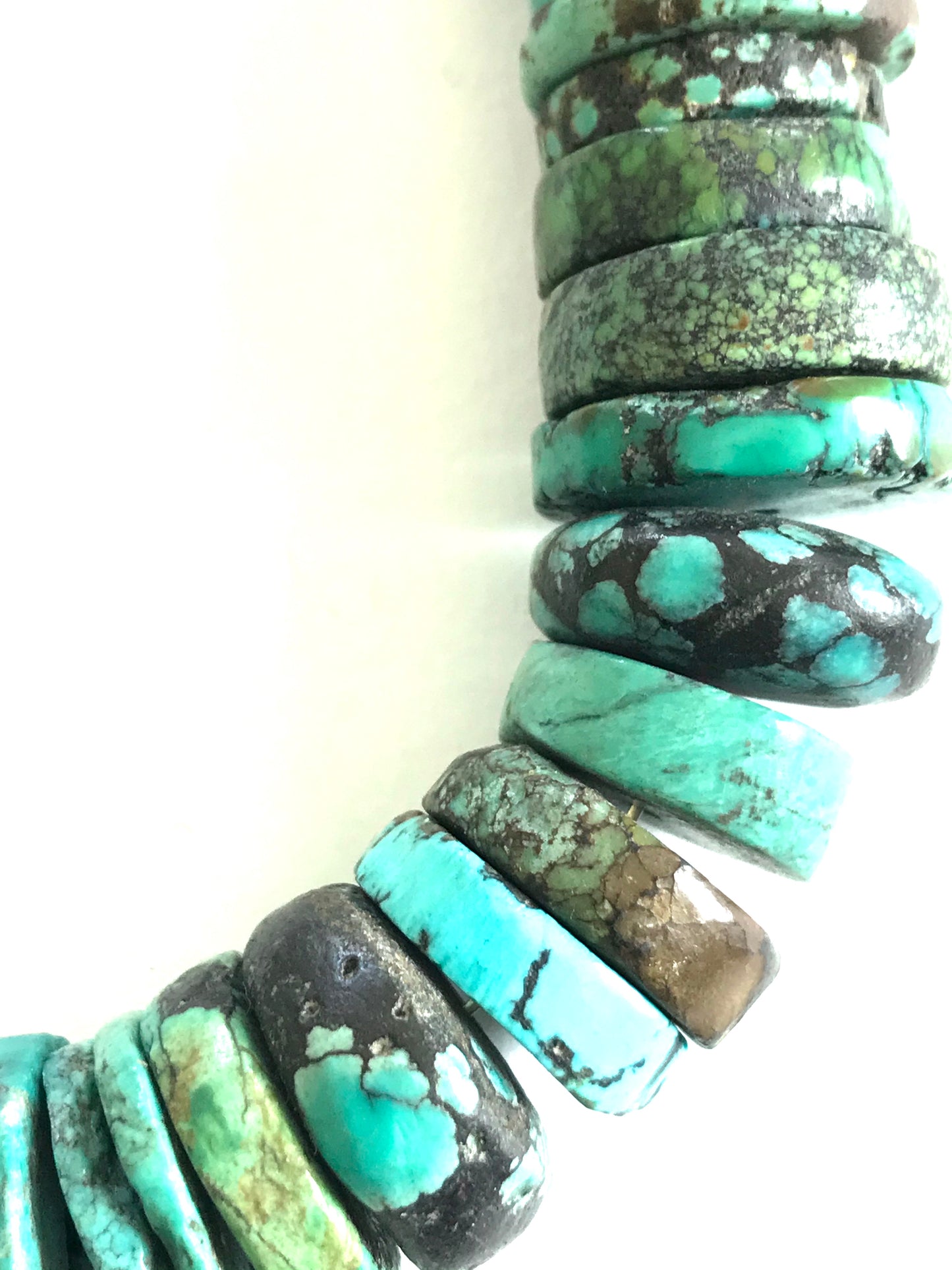 Really amazingly large turquoise necklace