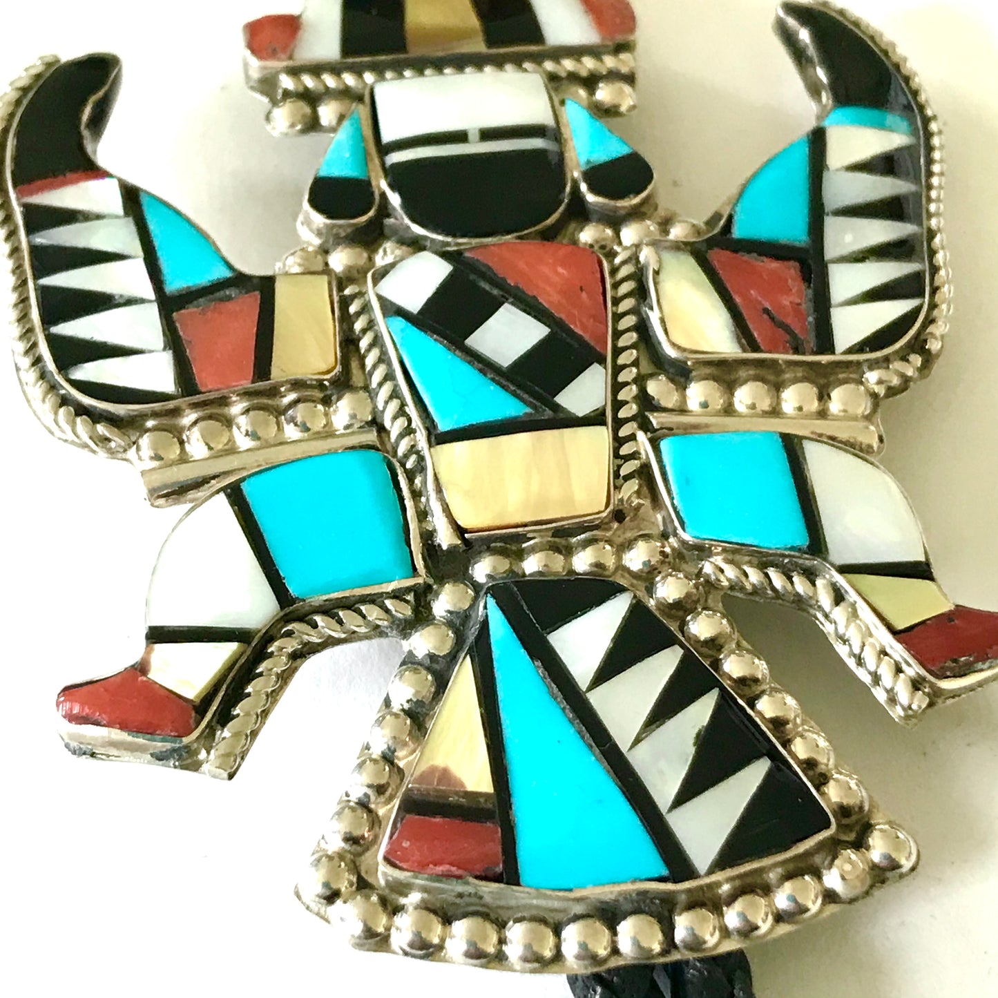 Eagle dancer bolo tie