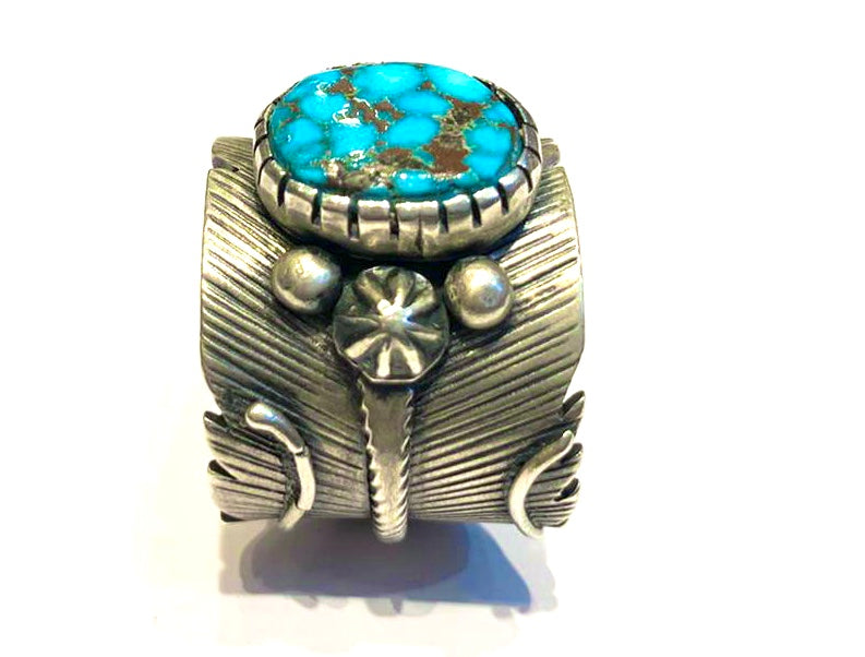 Navajo silver ring