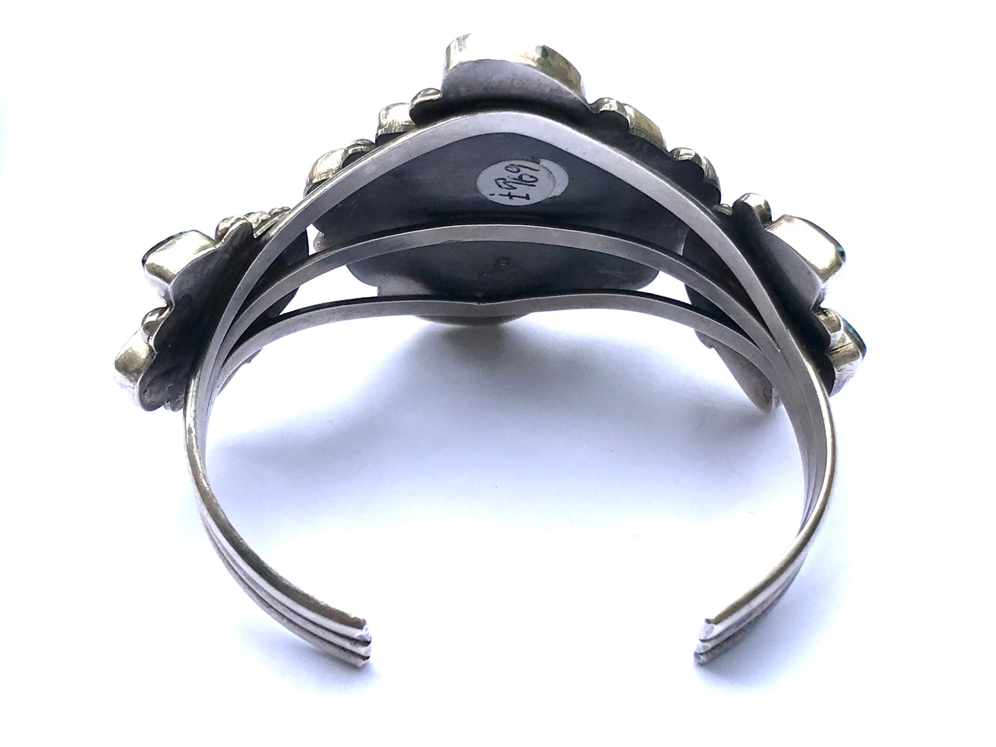 Turquoise cluster bracelet