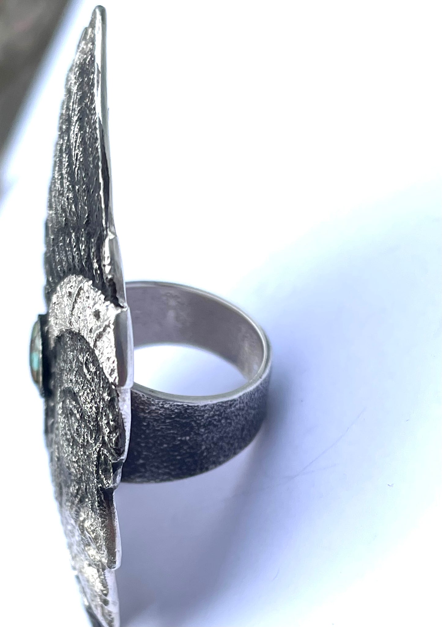 Sandcast Navajo ring