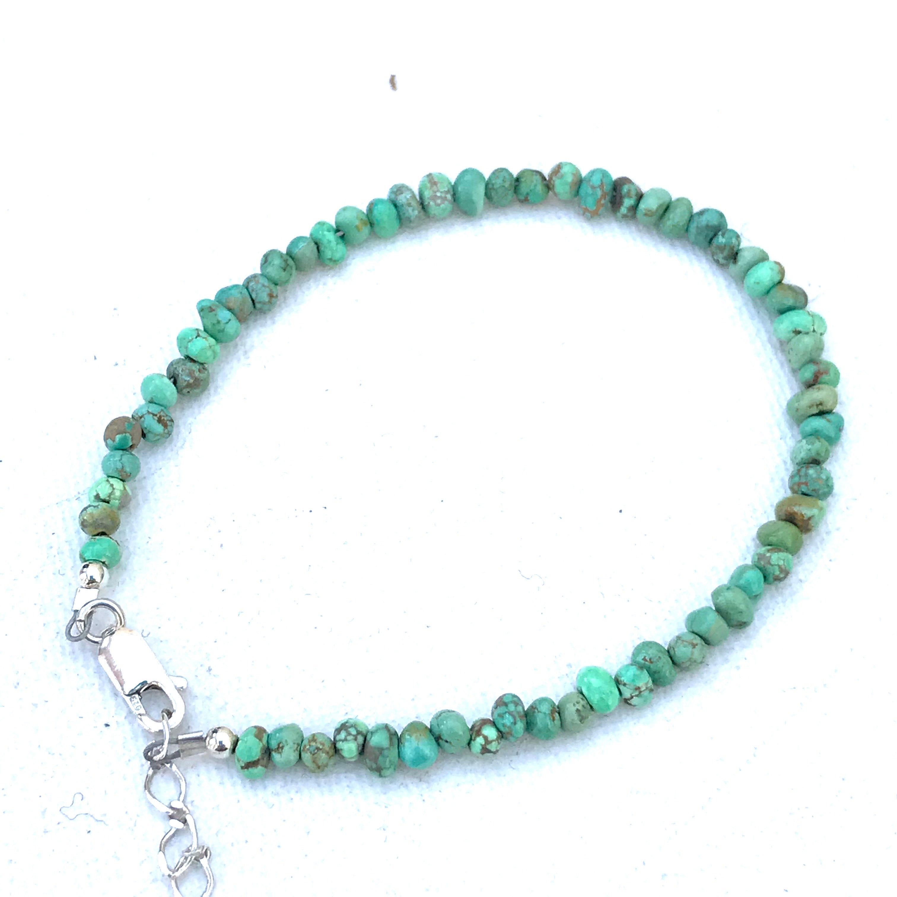 Turquoise green bracelet