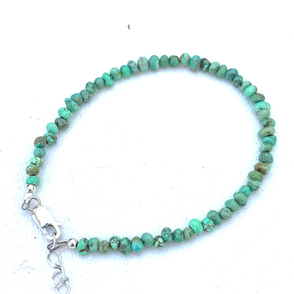 Turquoise green bracelet