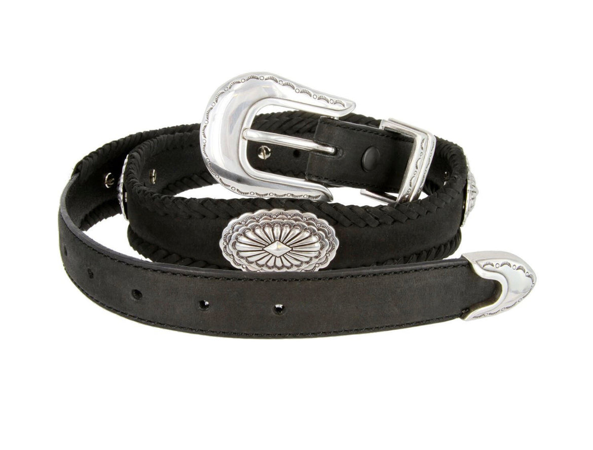 Black concho belt