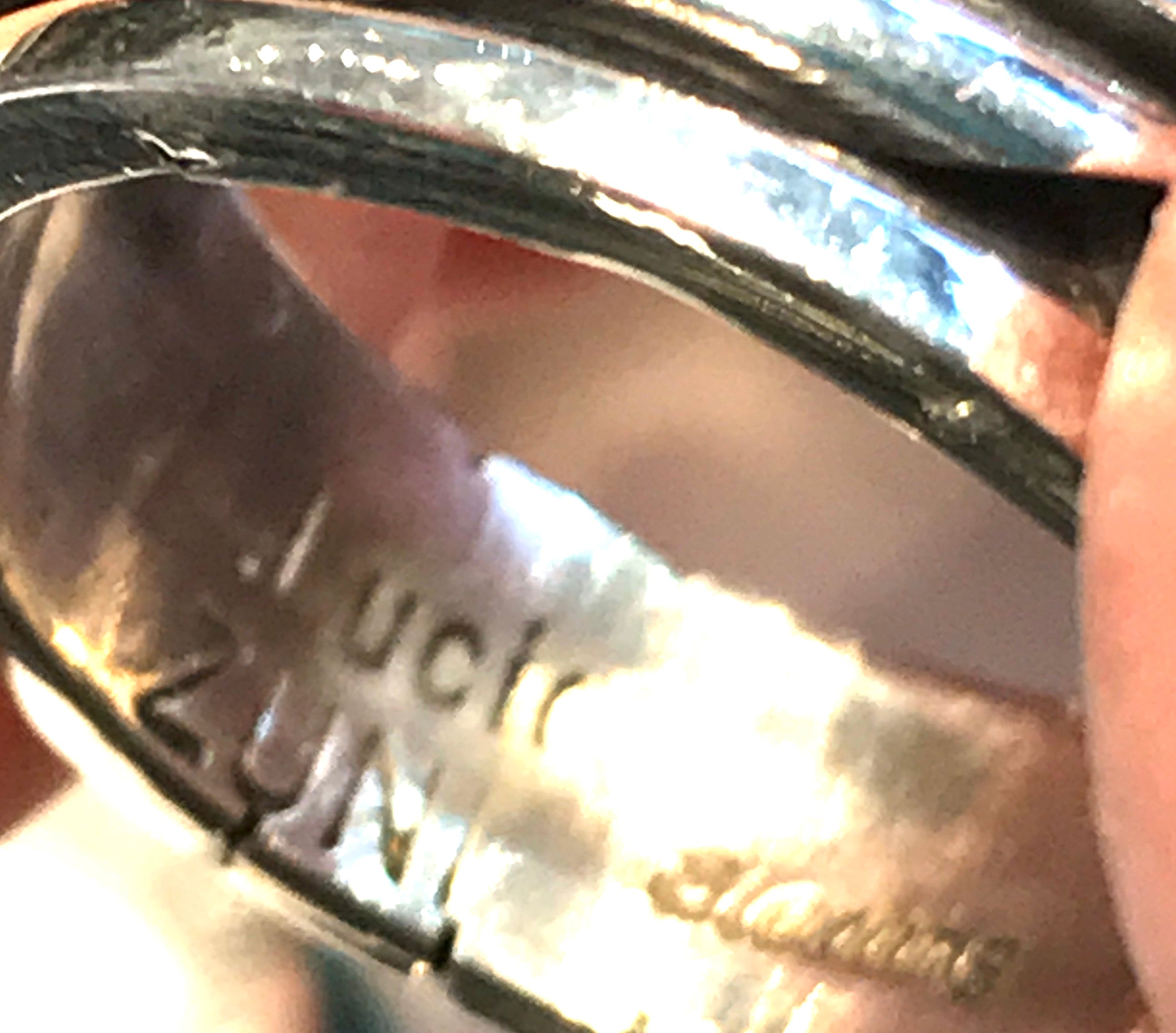 New Opal heavy gauge sterling silver ring