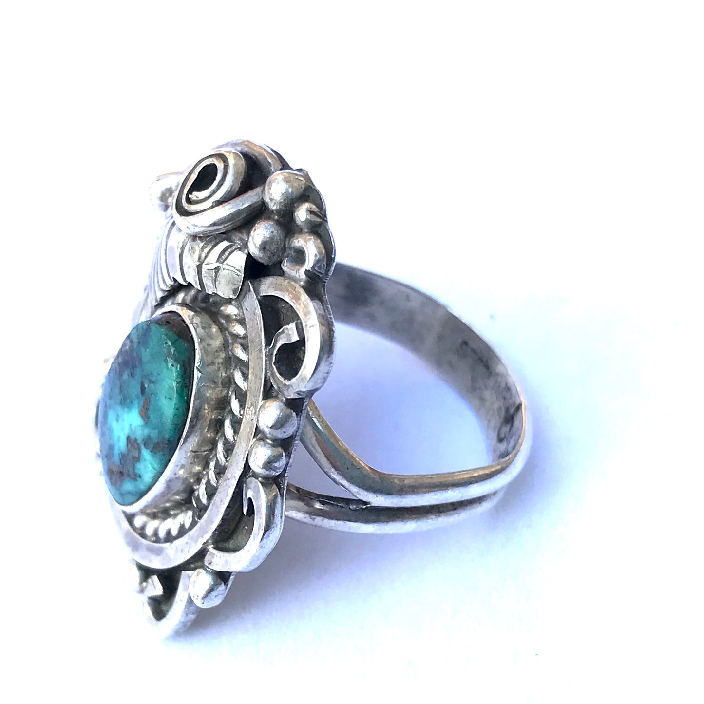 Sterling silver Navajo ring