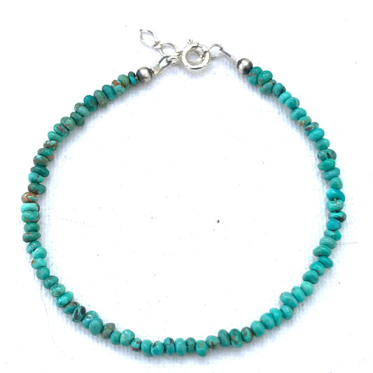 Natural turquoise bracelet