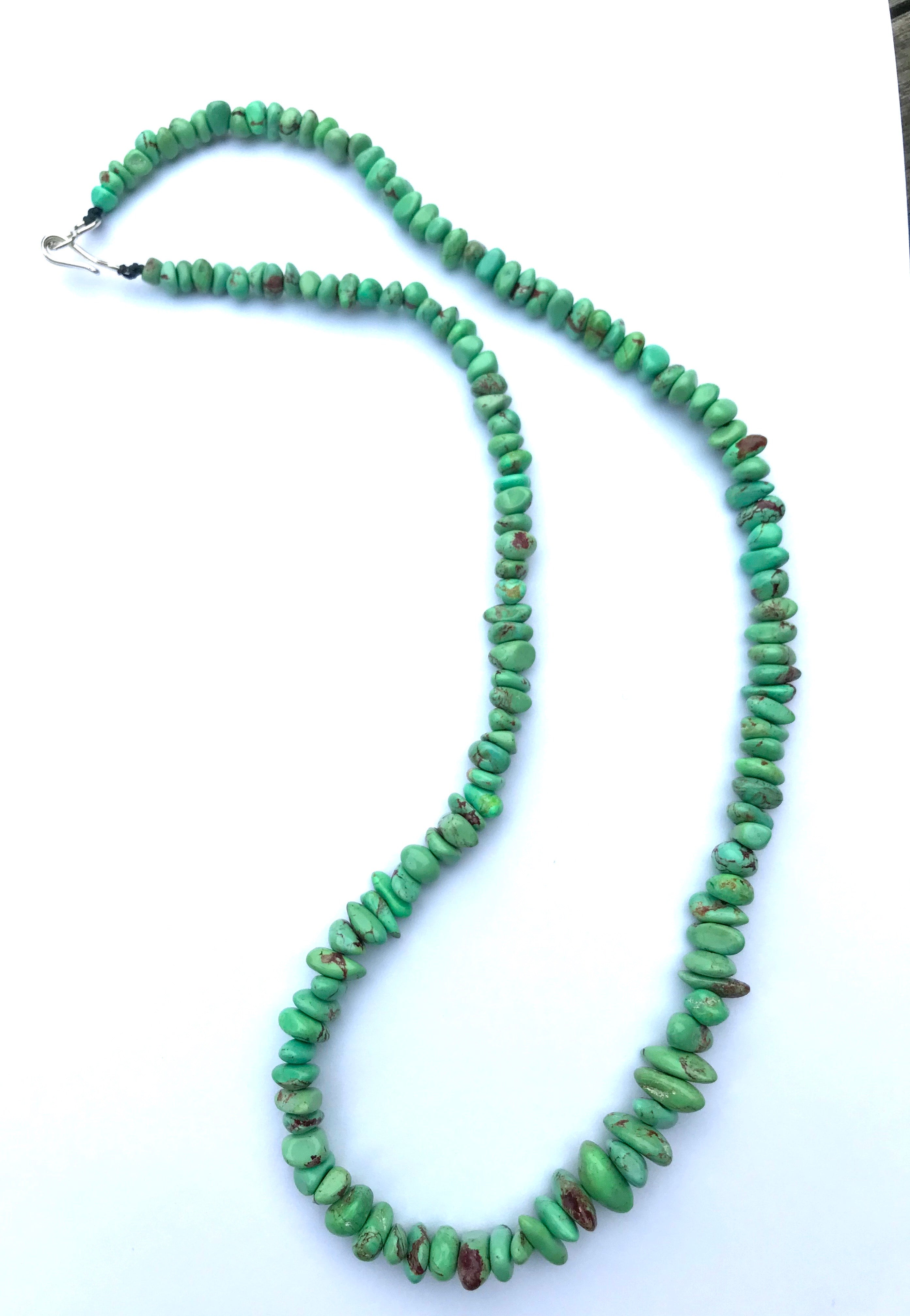 Stunning green turquoise turquoise necklace