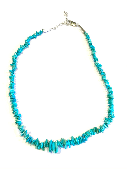choker turquoise nugget necklace