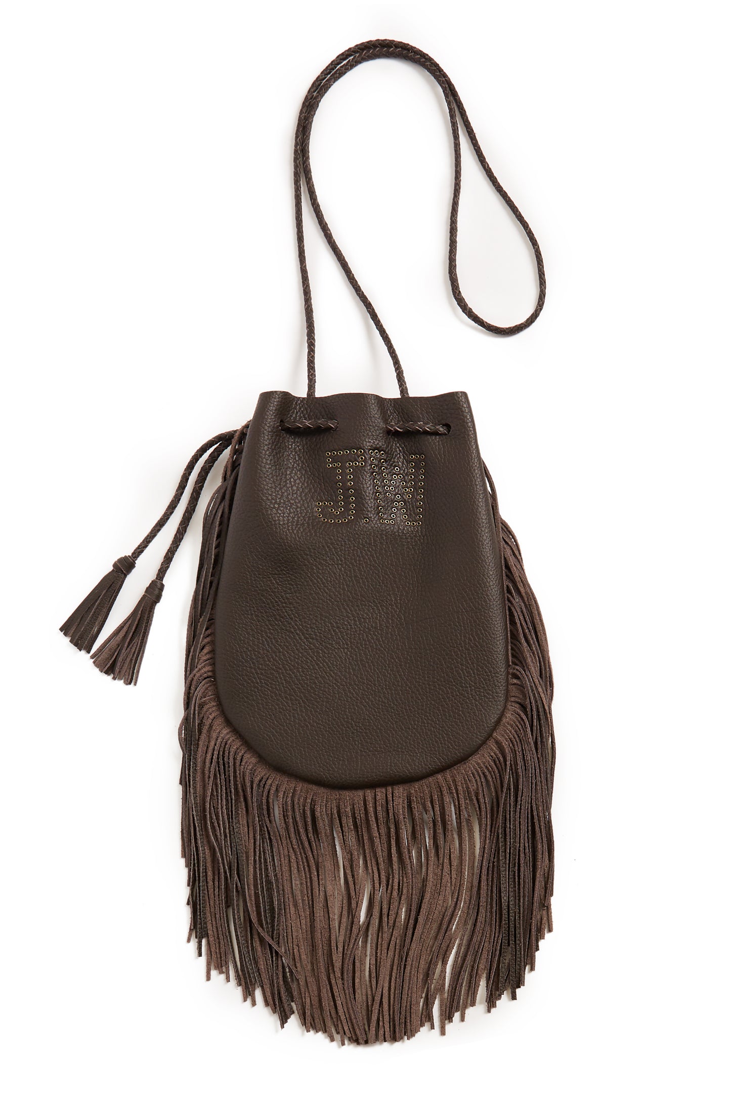 Jessie Western Mini Plain Buffalo Leather Bag