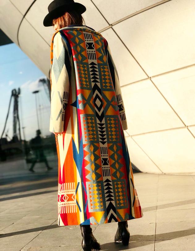 Jessie Western limited edition fire coat